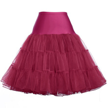Grace Karin Frauen A-line Kurze Retro Kleid Vintage Crinoline Rockabilly Underskirt Petticoat CL008922-15